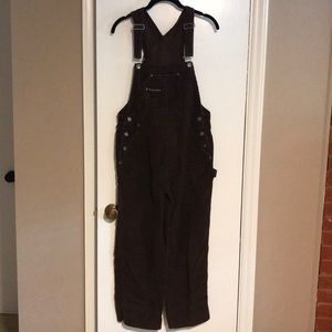 Vintage Brown Corduroy Montana Blues Overalls